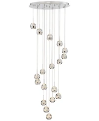 Lite Source Chrome 18-Light Chandelier