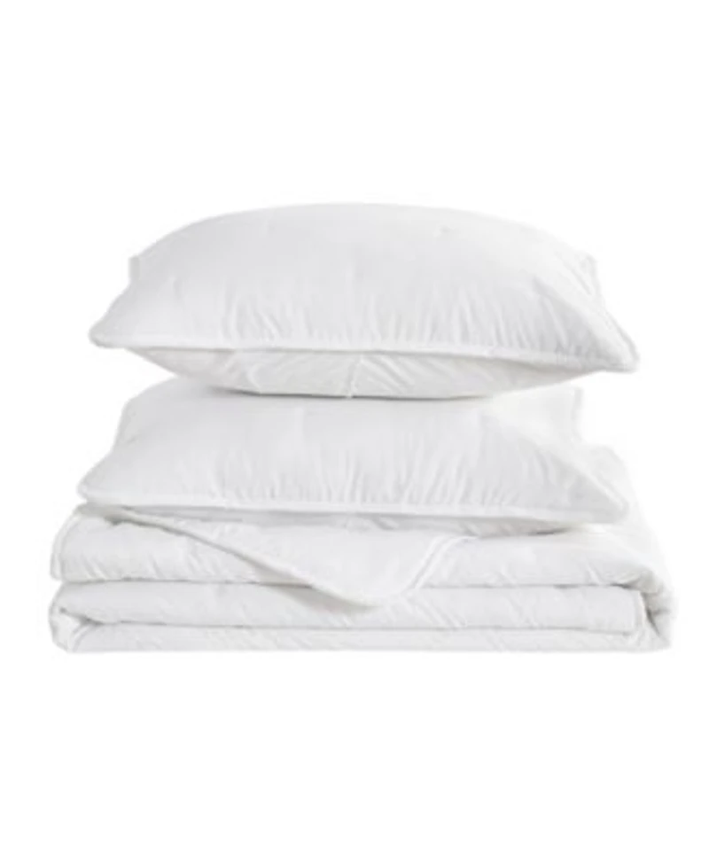 Linery Co. Detailed Dot Stitch Quilt Set With Shams