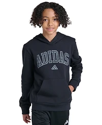 adidas Boys' 8-20 Long-Sleeve Collegiate Arch Pullover Sweatshirt