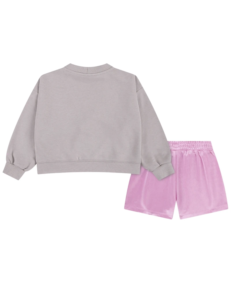 Nike Toddler Girls' 2T-4T Juxta Top and Skort, 2-Piece Set