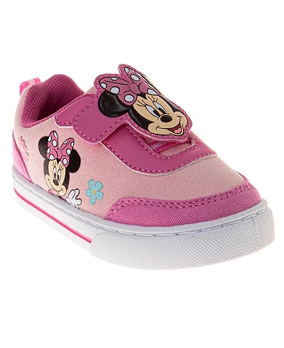 Disney Little Girls Minnie Mouse Design Sneakers