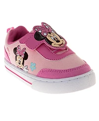 Disney Little Girls Minnie Mouse Design Sneakers