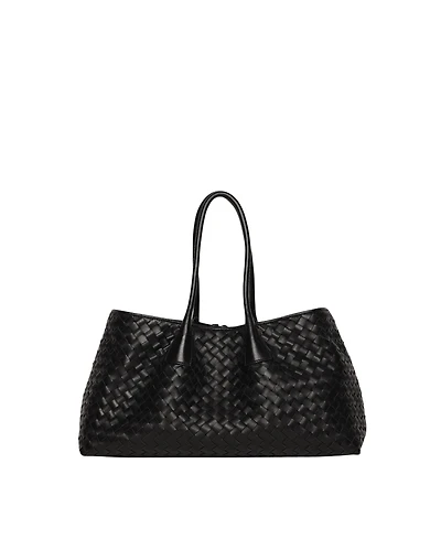 Walter Baker Alina Woven Leather Tote
