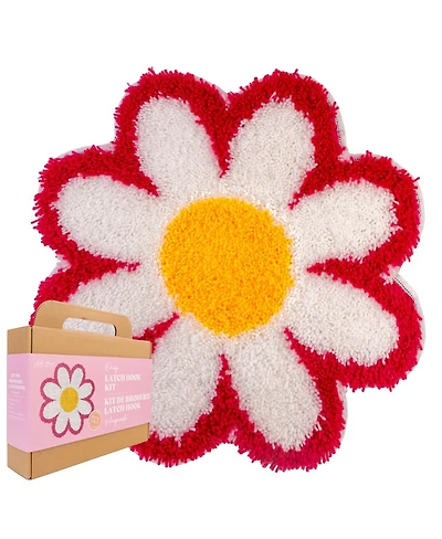 John Bead Daisy Flower Latch Hook Diy Kit for Beginners