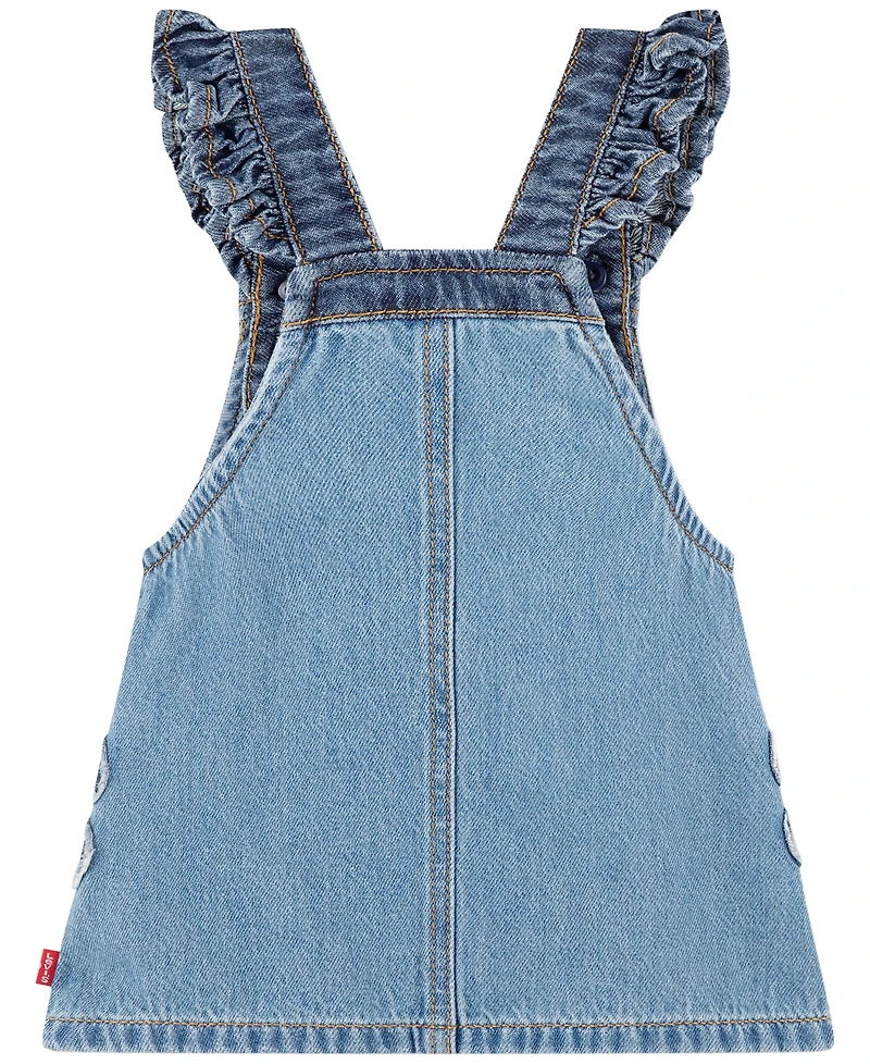 Levi's Baby Girls' Flower Appliques Skirtall