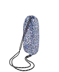 Deux par Deux Little Girl Leopard Practical Lightweight Spacious Drawstring Bag