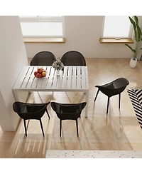 Streamdale Furniture Warm Modern Lounge Chairs Table Set