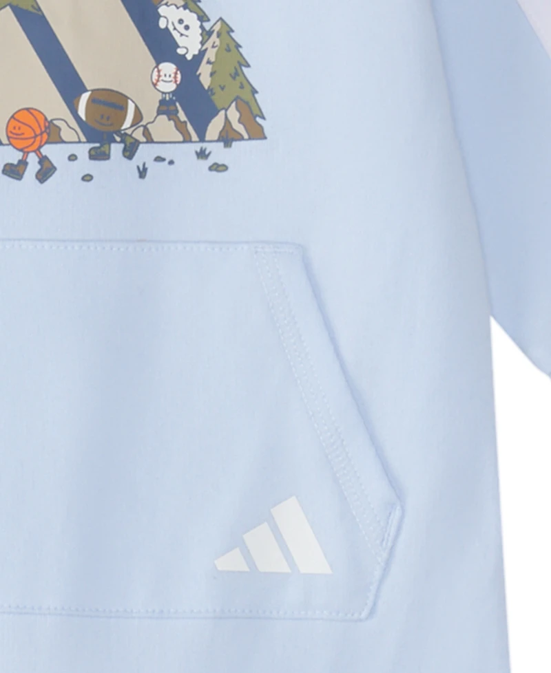 adidas Baby Boys' 3S Mountain Long-Sleeve Coverall
