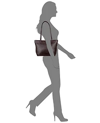 Patricia Nash Emmie Medium Leather Tote Handbag