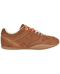 Guess Women's Besar Charms Contrast Laces Suede Sneakers