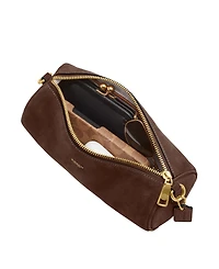 Coach Suede Small Barrel Bag