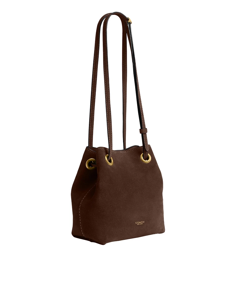 Coach Jade Drawstring Mini Crossbody Handbag