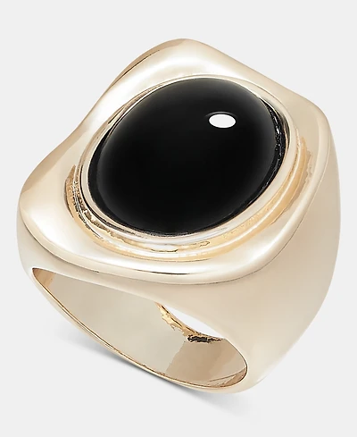 I.n.c. International Concepts Bold Oval Stone Statement Ring, Macy's Exclusive
