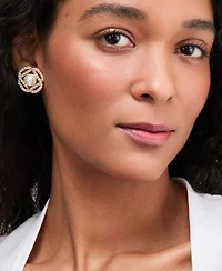 Charter Club Concord Button Earrings, Macy's Exclusive