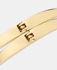 Charter Club Glass and Faux Pearl Bangle Bracelet, Set of Two, Macy's Exclusive