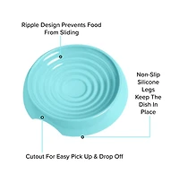 CatGuru Cat Bowls, Set Of Two, Marshmallow