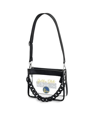 Wear by Erin Andrews Golden State Warriors Plastic Chain Mini Crossbody Bag