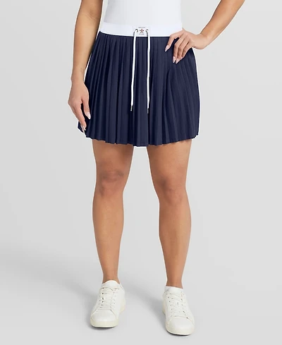 Wear by Erin Andrews Women's Navy Houston Astros Pleated Skort