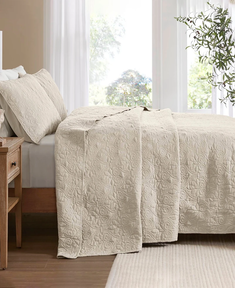 Madison Park Quebec Quilted 2-Pc. Bedspread Set, Twin