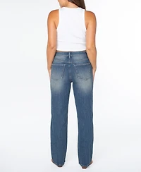 Celebrity Pink Women's Ultra High-Rise Studded Jeans