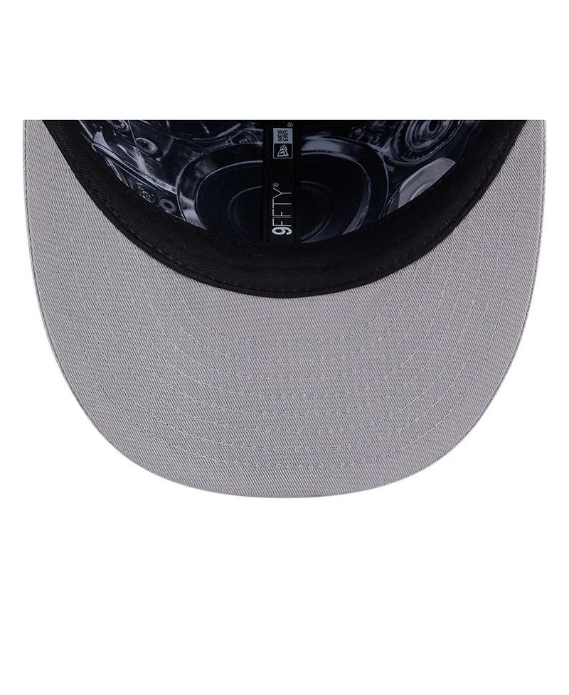 New Era Big Boys and Girls Blue/Silver Detroit Lions 2026 Nfl Draft Pre-Curved 9FIFTY Snapback Hat