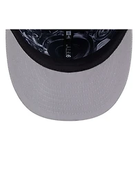 New Era Big Boys and Girls Blue/Silver Detroit Lions 2026 Nfl Draft Pre-Curved 9FIFTY Snapback Hat