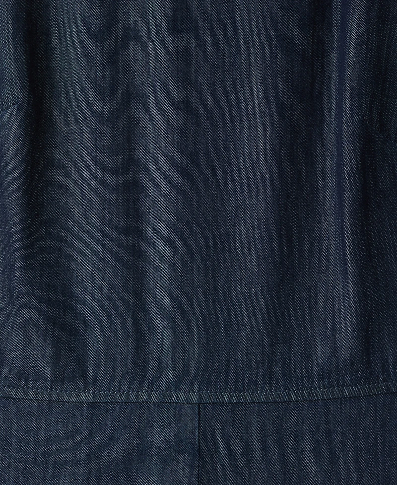 Mango Women's Denim Halter-Neck Jumpsuit