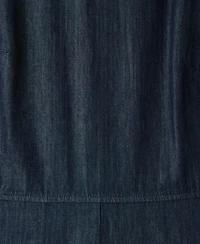 Mango Women's Denim Halter-Neck Jumpsuit