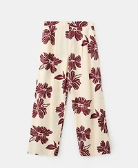 Mango Women's Printed Pleated Pants