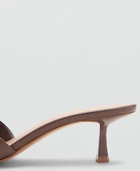 Mango Women's Heel Non-Structured Sandals