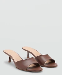 Mango Women's Heel Non-Structured Sandals