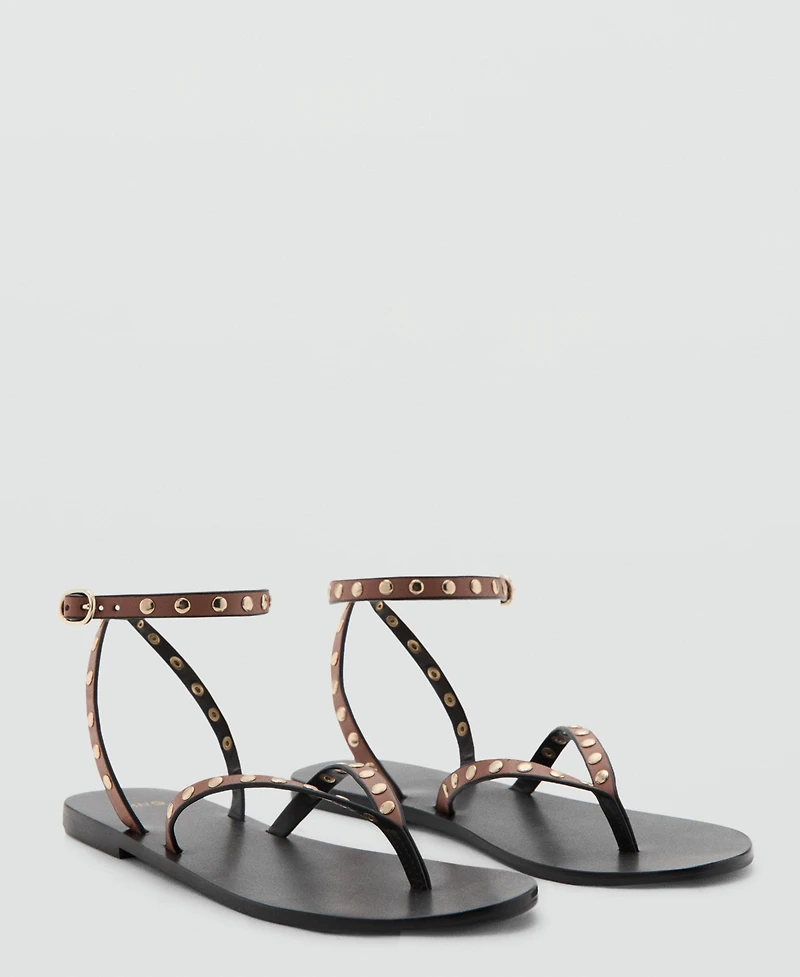 Mango Women's Studded Sandals