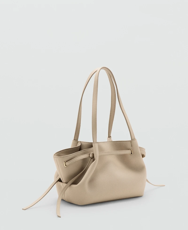 Mango Women's Medium Faux-Leather Shoulder Bag