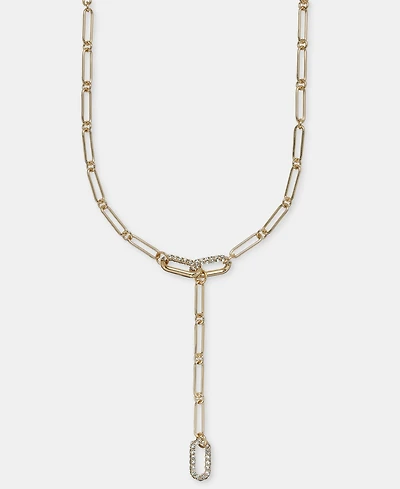 On 34th Cubic Zirconia Long Y Necklace, Macy's Exclusive