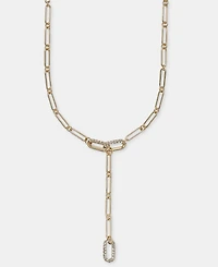 On 34th Cubic Zirconia Long Y Necklace, Macy's Exclusive