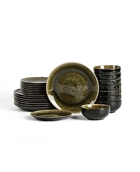 Stone Lain Riley 24-Piece Dinnerware Set, Service For 8