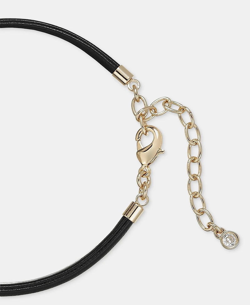 On 34th Crystal Tennis Cord Necklace, Macy's Exclusive