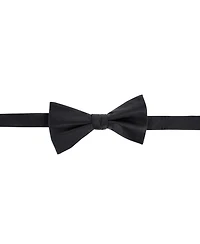 Trafalgar Big and Tall Sutton Solid Color Silk Bow Tie