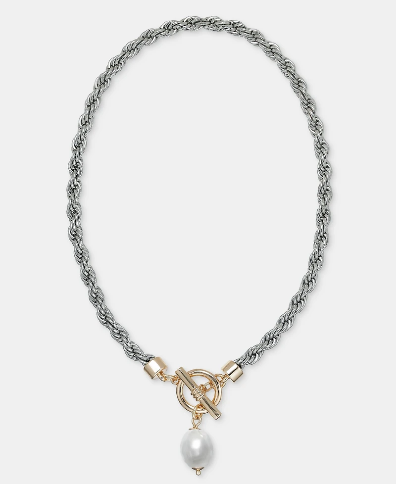 On 34th Imitation Pearl 16" Pendant Necklace, Macy's Exclusive