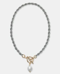 On 34th Imitation Pearl 16" Pendant Necklace, Macy's Exclusive