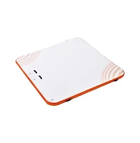 Sugift Inflatable Floating Dock Square with Non-Slip Mat and Ladder