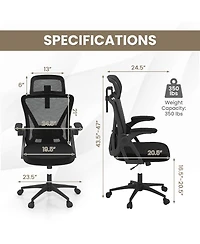 Slickblue Ergonomic Mesh Office Chair with Adjustable Lumbar Support