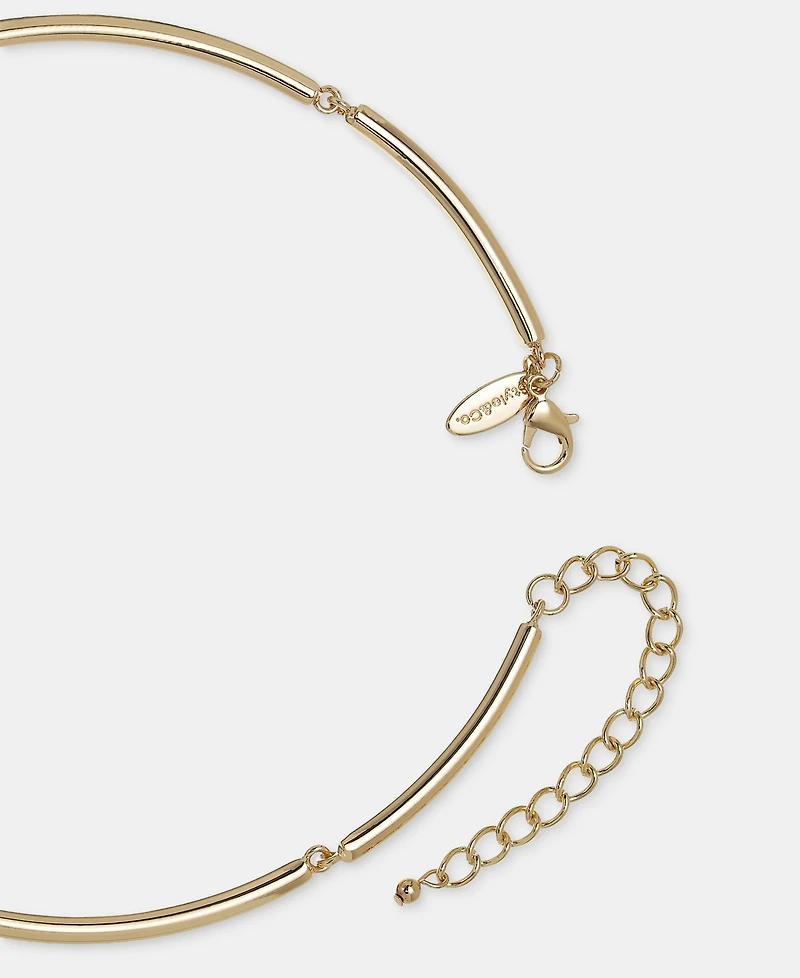 Style & Co Tortoise-Shell Disc Collar Pendant Necklace, Macy's Exclusive