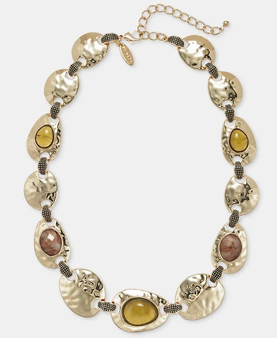 Style & Co Multi-Jewel and Disc Collar Necklace, Macy's Exclusive