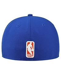 New Era Big Boys and Girls Blue York Knicks Break 59FIFTY Fitted Hat
