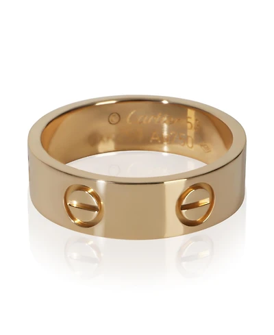 Pre-Owned Cartier Yellow Gold Love Ring