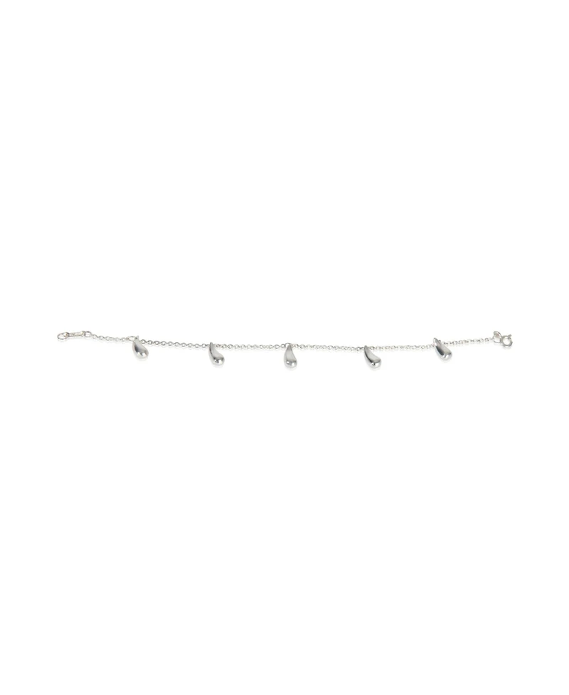 Pre-Owned Tiffany & Co Sterling Silver Elsa Peretti Teardrop Bracelet