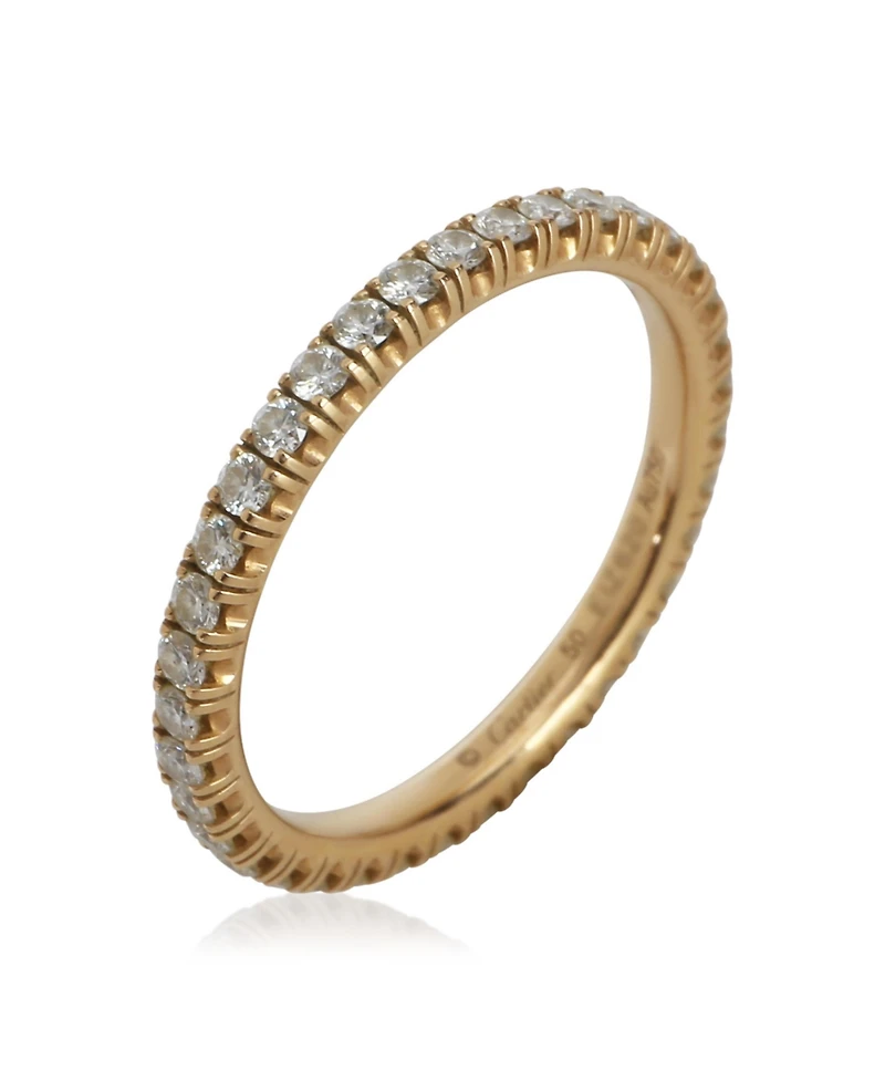 Pre-Owned Cartier Rose Gold Diamond Etincelle Band