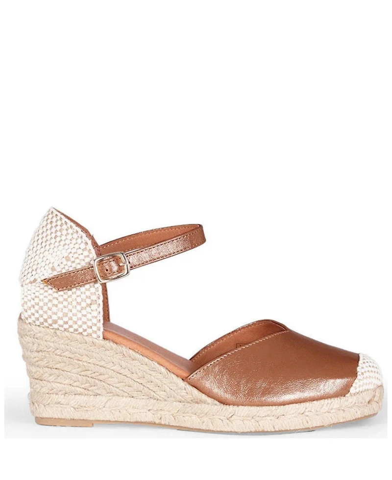 Menina Step Women's Jimena Mid Strap Espadrille Sandal