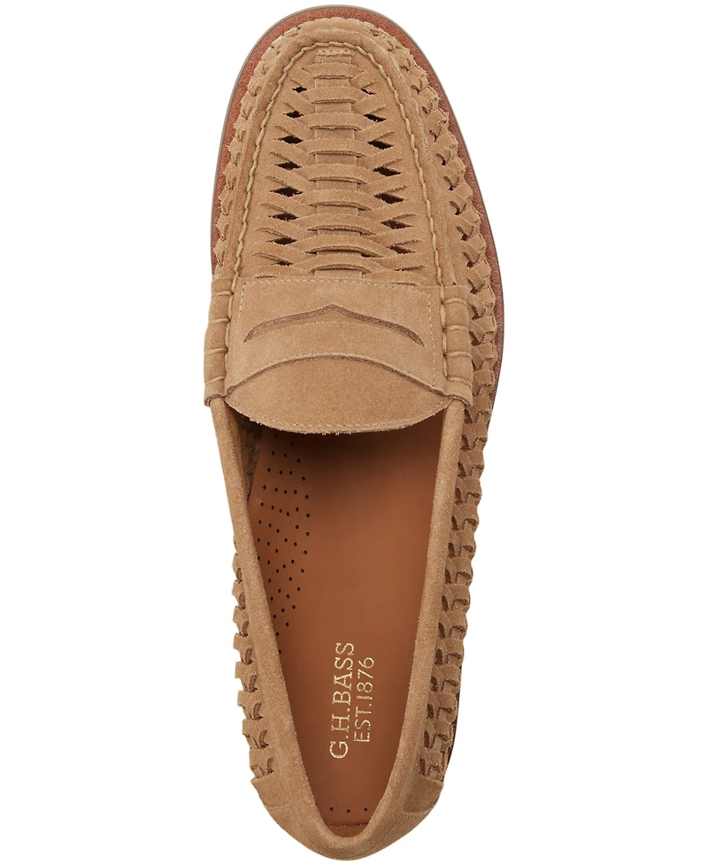 Gh Bass Men's Lexington Cushioned Breathable Leather Loafers